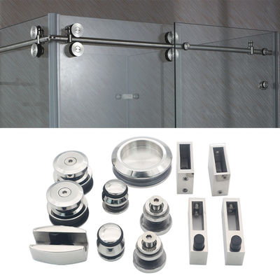 Schiebezubehör Dusch-Hardware-Fitting für Framelsss Glas Türschutzschutzschutzschutzschutz