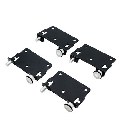 Langlebigkeit Aluminium Schiebetür Schiene und Räder für moderne Garderobe Hardware Fitting