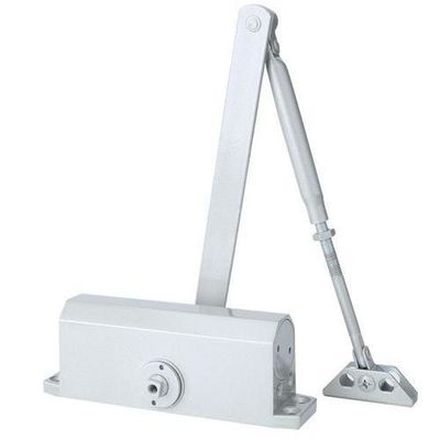 Schiebearm Feuer Türschließer für Schloss Max Tür Gewicht 65-85kg Finish Spray-Lack Silber