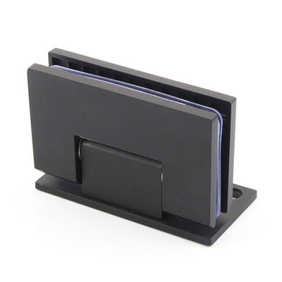 Modernes Design Matt Schwarzer Edelstahl 90 Grad Wand montiert Dusche Glas Tür Scharnier