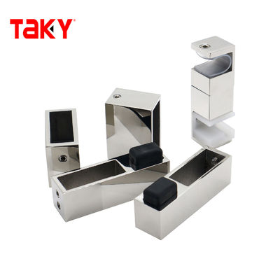 Silberner Duschschiebetür-Fitting-Set für kundenspezifische Badezimmer-Hardware