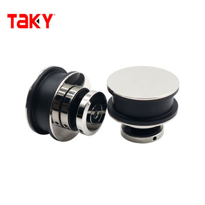 Silberner Duschschiebetür-Fitting-Set für kundenspezifische Badezimmer-Hardware