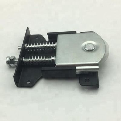 8.5cm*11cm Schwarzer Sliver Südamerika Stahl Schwerlastgrobe Schiebetür Rollrad