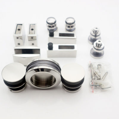 Silberner Duschschiebetür-Fitting-Set für kundenspezifische Badezimmer-Hardware