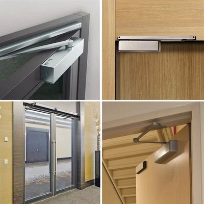 Verstellbarer automatischer Schließer für moderne Glastüren