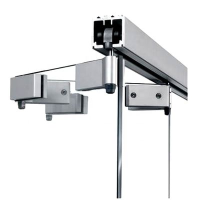 Schiebeglas aus Edelstahl