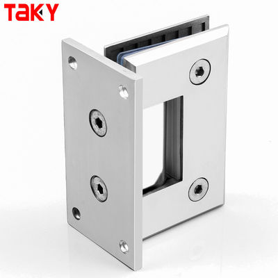 Langlebigkeit 90 Grad Rahmenloser Messing-Pivot-Glasschirm Tür Duschscharniere für Duschkabinen