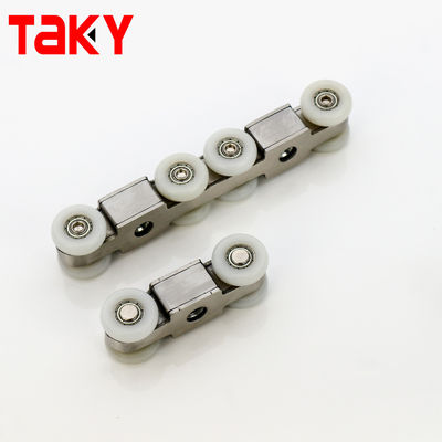 Holztür Schieberad-Rollenschranksystem mit Schlitten und 8,5cm*11cm Größe