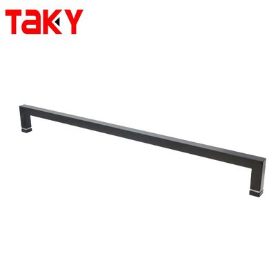 Modern Square Gold Edelstahl Duschzimmer Türgriffe für Badezimmer Glas Tür