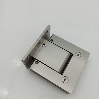 Weich schließendes Edelstahl 304 Hydraulikglas Türklemmen Duschscharnier für 90 Grad