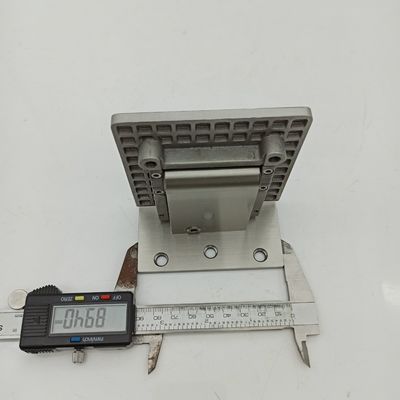 Weich schließendes Edelstahl 304 Hydraulikglas Türklemmen Duschscharnier für 90 Grad
