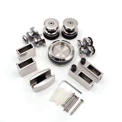 Handdusche Rückstrahl Top Dusche PSS Finish Schiebetür Hardware Set für Duschzimmer