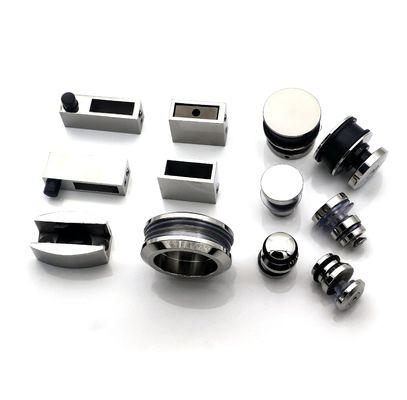 Spiegelveredelung Glasschiebetür Hardware-Kit für Dusche Scheune Tür Puerta de Ducha