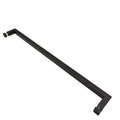 Gutes Design Edelstahl304 Türziehgriff für Badezimmer Glas Türen in Matt Schwarz