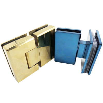 Acrylfach 180 Grad Gold Duschscharnier für doppelseitige Glas zu Glas Vorteil