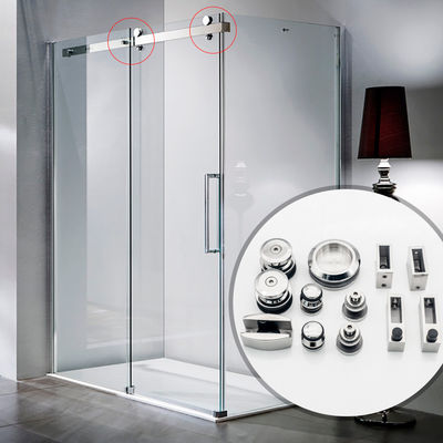 Verbessern Sie Ihre Badezimmerdekoration mit unserem Glasrahmenlosen Schiebetür-Hardware-Kit