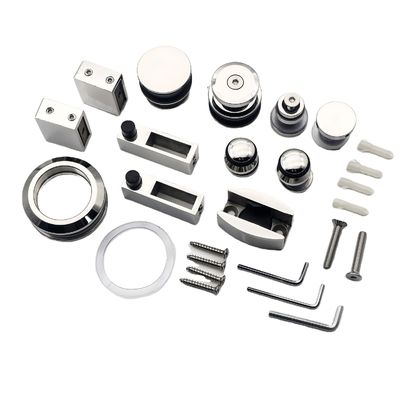 Verbessern Sie Ihre Badezimmerdekoration mit unserem Glasrahmenlosen Schiebetür-Hardware-Kit