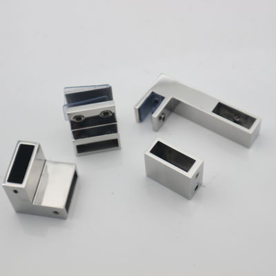 Glasscharnier für 5 mm Glasdicke F-Form Glasbefestigung
