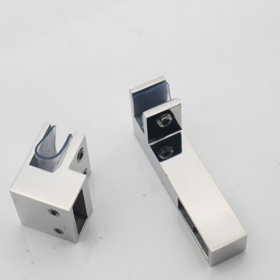 Glasscharnier für 5 mm Glasdicke F-Form Glasbefestigung