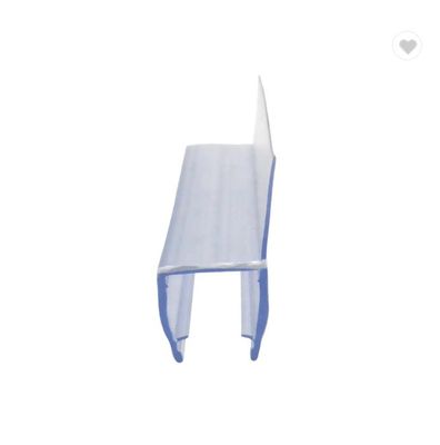 6-12mm Glas kompatibel 180 Grad PVC Gummi H Kanal Boden Glas Dusche Dichtung Tür Band