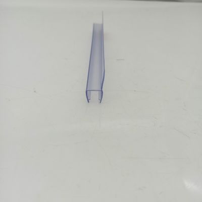6-12mm Glas kompatibel 180 Grad PVC Gummi H Kanal Boden Glas Dusche Dichtung Tür Band