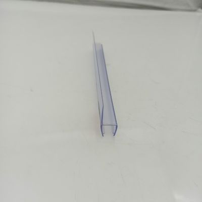 6-12mm Glas kompatibel 180 Grad PVC Gummi H Kanal Boden Glas Dusche Dichtung Tür Band