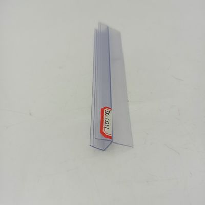 6-12mm Glas kompatibel 180 Grad PVC Gummi H Kanal Boden Glas Dusche Dichtung Tür Band