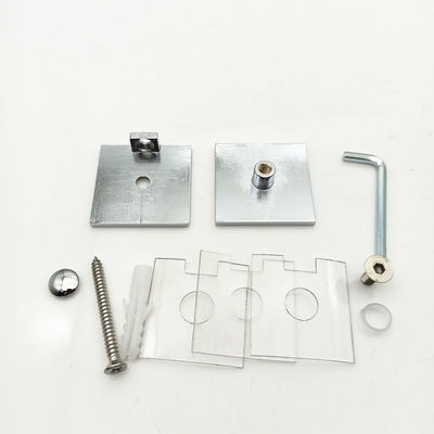 Kanada Messing Chromplatte Wand zu Glas Dusche Klammer für Tür Breite 600-800mm Hot Item