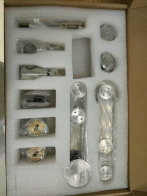 Modernes Design rundes Schiebefach Scheune Tür Hardware-Kit für Doppelhängen Schienensystem