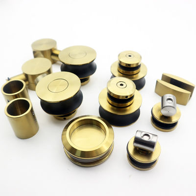 70 mm große Räder 8-12 mm Rahmenlose Glasschiebetüren Außen-Kit für Duschzimmer