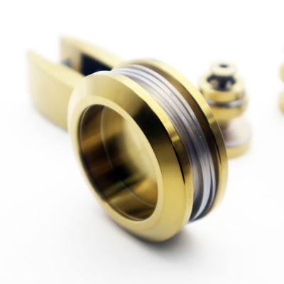 70 mm große Räder 8-12 mm Rahmenlose Glasschiebetüren Außen-Kit für Duschzimmer