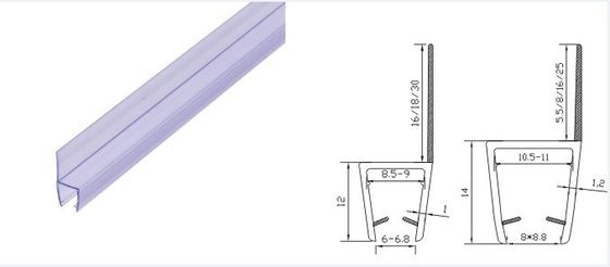 Dusch Silicone Siegel Streifen für 120 Zoll Glas Tür Lecks verhindern und Wasser Schäden zu stoppen