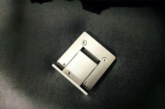 90 Grad Hydraulisches Duschscharnier für normale Badezimmer-Glastür in Sliver Aluminium