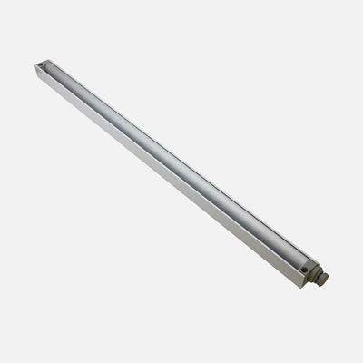 30-80 kg Silberdruckrahmenlose Glasschiebetür Automatische Schließung Pneumatische Rückschiebe