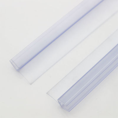 Durchsichtige 8-12 mm Duschtürdichtung Streifen Umwelt-Koextrudiertes PVC für wasserdicht