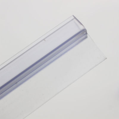 Durchsichtige 8-12 mm Duschtürdichtung Streifen Umwelt-Koextrudiertes PVC für wasserdicht