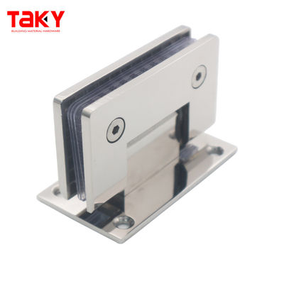 560g Chromplattierte Wand bis Glas Scharnier Schiebe Dusch Tür Scharnier für 8-12mm Glas