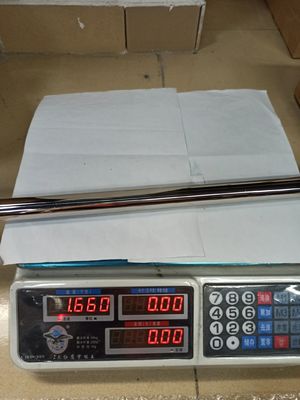 Schiebetür-Kit Open Style Schiebetür mit 304 Edelstahl 25*2,0mm Massivrunden Stange