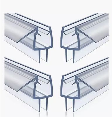 Lange Aufzugsfunktion PVC-Duschtüren aus Kunststoff Bodendichtung für moderne Bäder