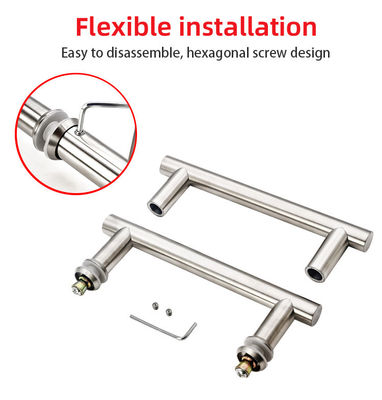 24 Zoll Puxador de Inox Badezimmer Glas Tür Griff ziehen für Eingang Tür Hardware