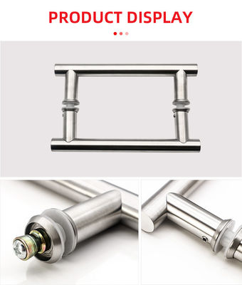 24 Zoll Puxador de Inox Badezimmer Glas Tür Griff ziehen für Eingang Tür Hardware