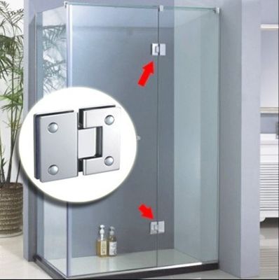 Edelstahl-Duschtürscharniere geeignet für 800-1200MM Türbreite 5-6MM Dicke