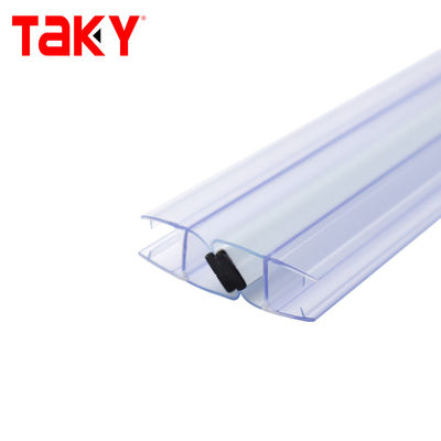 Magnetische PVC-Wasserdichte für 6 mm, 8 mm und 10 mm Glasduschschiebetür