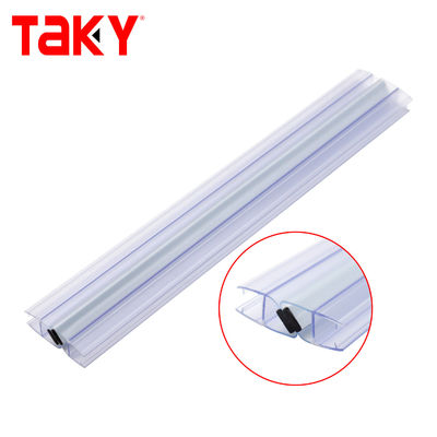 Magnetische PVC-Wasserdichte für 6 mm, 8 mm und 10 mm Glasduschschiebetür
