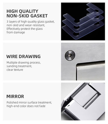 Schwerlastscharniere für Türscharniere von Glas zu Glas