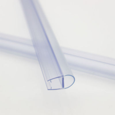 6-12 mm Durchsichtige Glas Dusch Tür Fegen wasserdichte Streifen mit langen Lift Funktion
