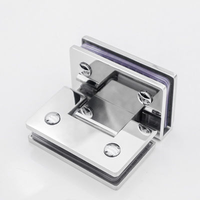 Edelstahl Scharnierklemmen Glas zu Glas Bisagra Ducha para Vidrio für 8-12mm Glas
