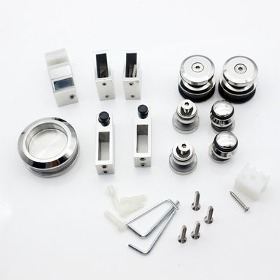 8-12mm Rahmenlose Glastür Schiebe-Spiegel Scheunen Tür-Kit für Hotel-Badezimmer und Schrank