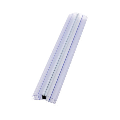 Wasserdichtes PVC-Dichtungsband für 6 mm-10 mm Glas Dusche Schiebetüren Offener Stil Schiebetüren