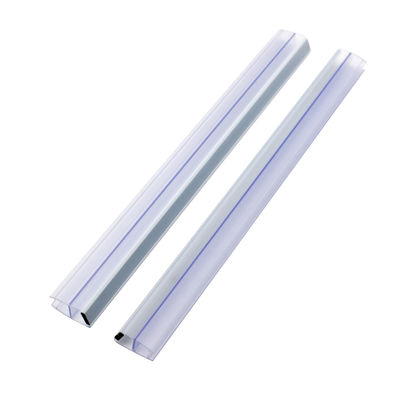 Wasserdichtes PVC-Dichtungsband für 6 mm-10 mm Glas Dusche Schiebetüren Offener Stil Schiebetüren